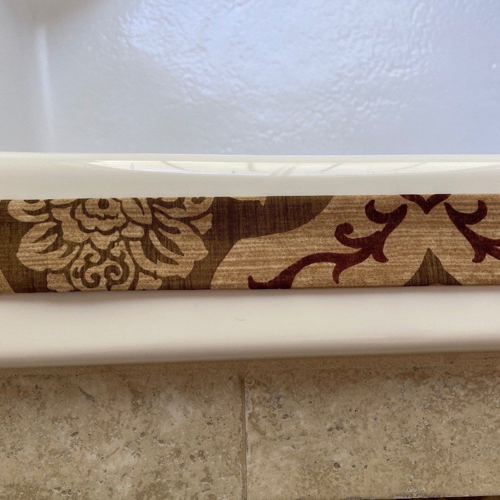 Fabric Chain or Cord Cover, Browns and Tans 55"' Three Available